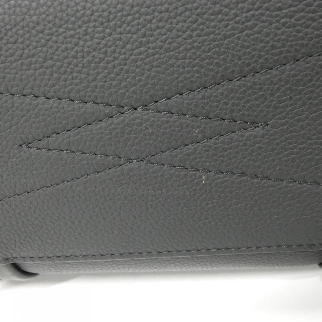 Louis Vuitton Black Leather Handbag