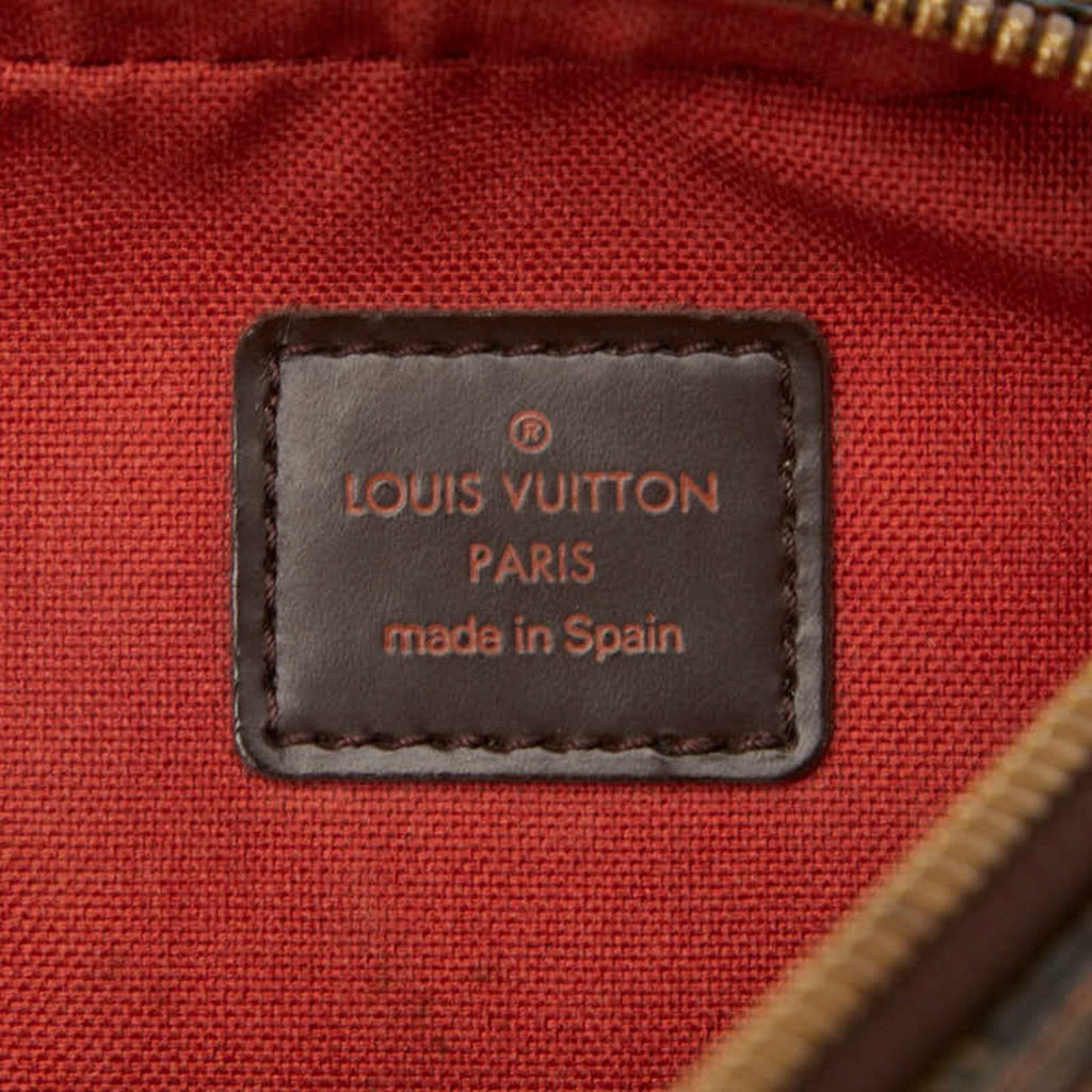 Louis Vuitton Damier Brown Pvc Leather Shoulder Bag Sling Bag