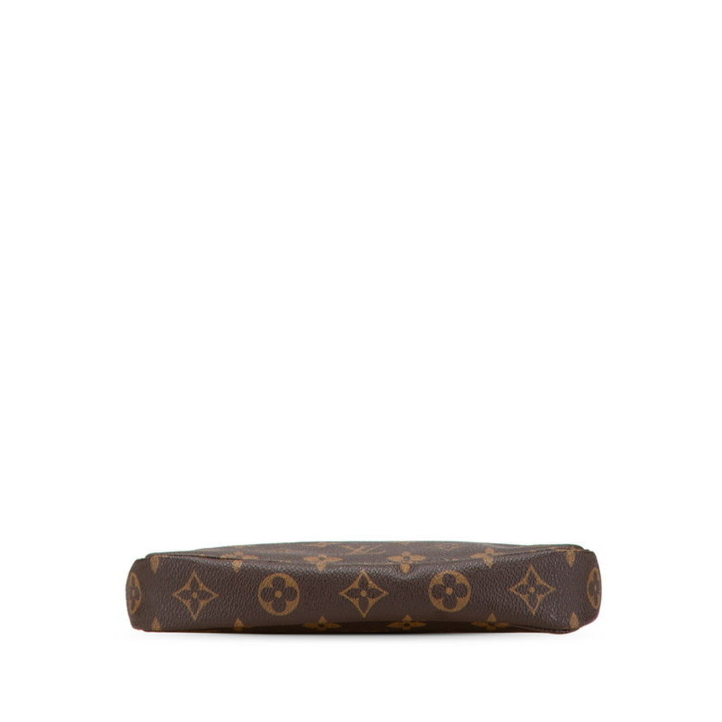Louis Vuitton Brown Pvc Leather Handbag Pochette