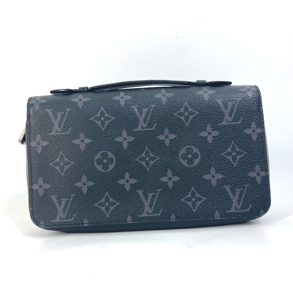 Louis Vuitton Black Monogram Eclipse Canvas Long Wallet