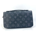 Louis Vuitton Black Monogram Eclipse Canvas Long Wallet