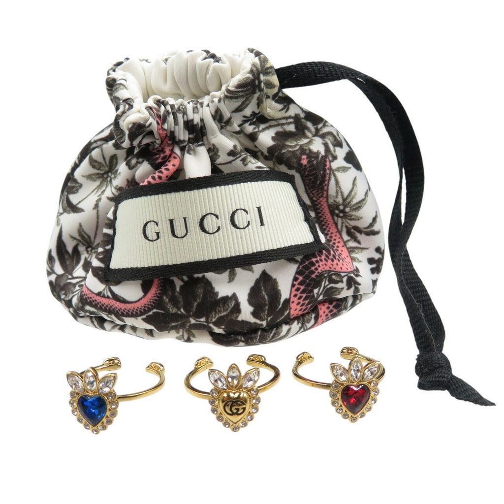 Gucci Gold Plating Band Ring (Pre-Owned)