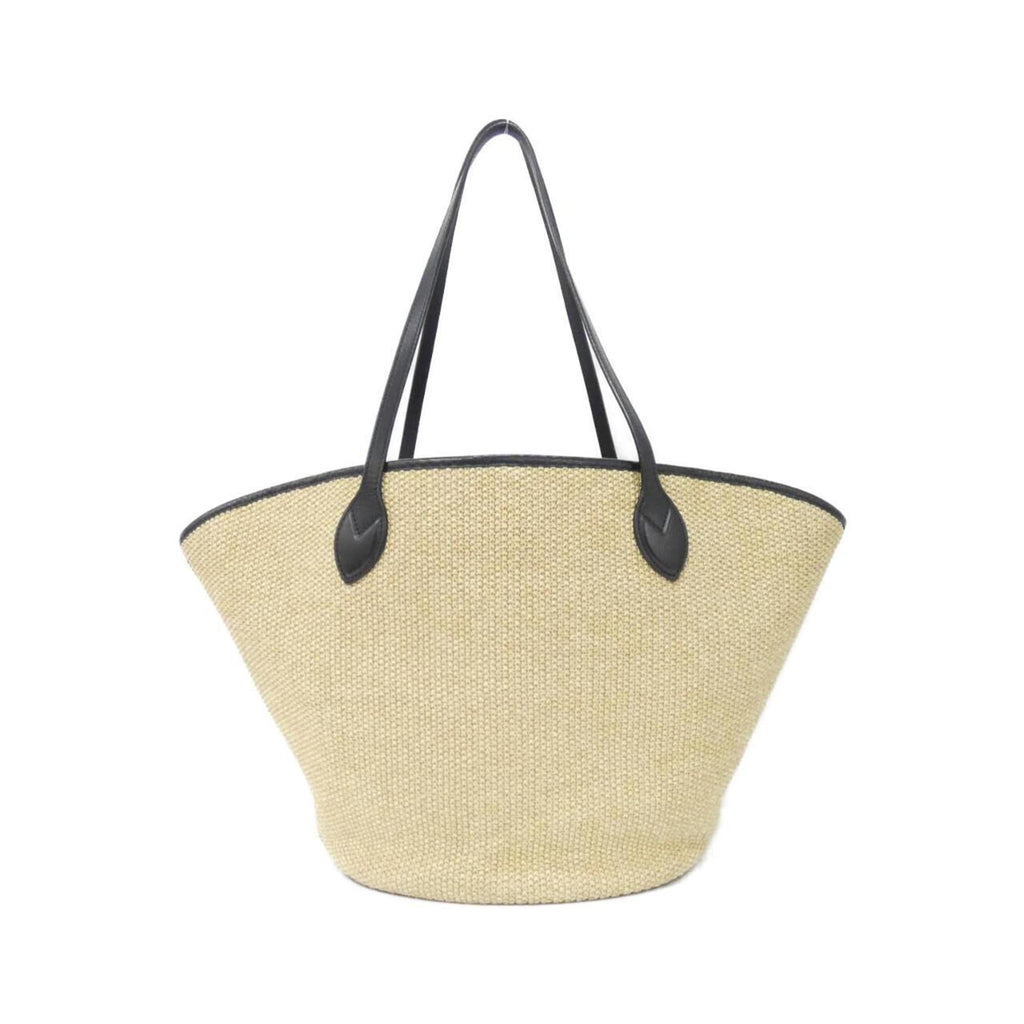 Louis Vuitton Black Raffia Handbag