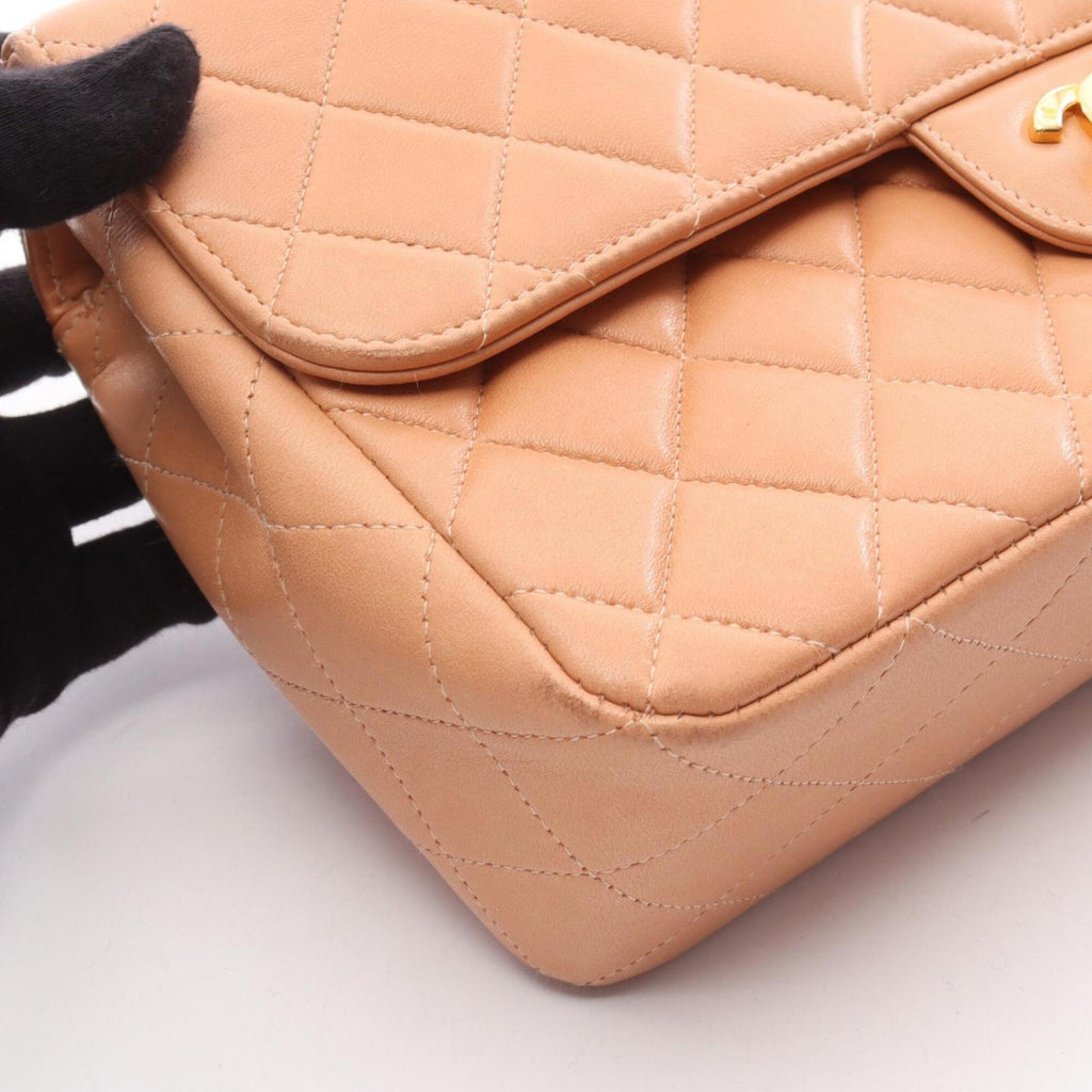 Chanel Orange Leather Handbag