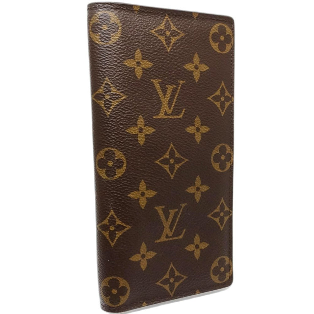 Louis Vuitton Brown Monogram Monogram Long Wallet