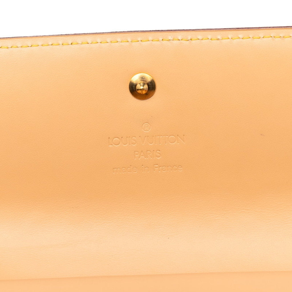 Louis Vuitton Brown Multi-Color Leather Pvc Long Wallet