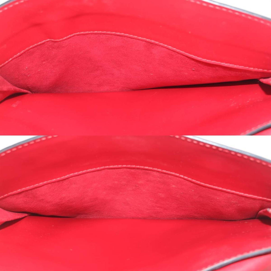 Louis Vuitton Red Color Leather Handbag
