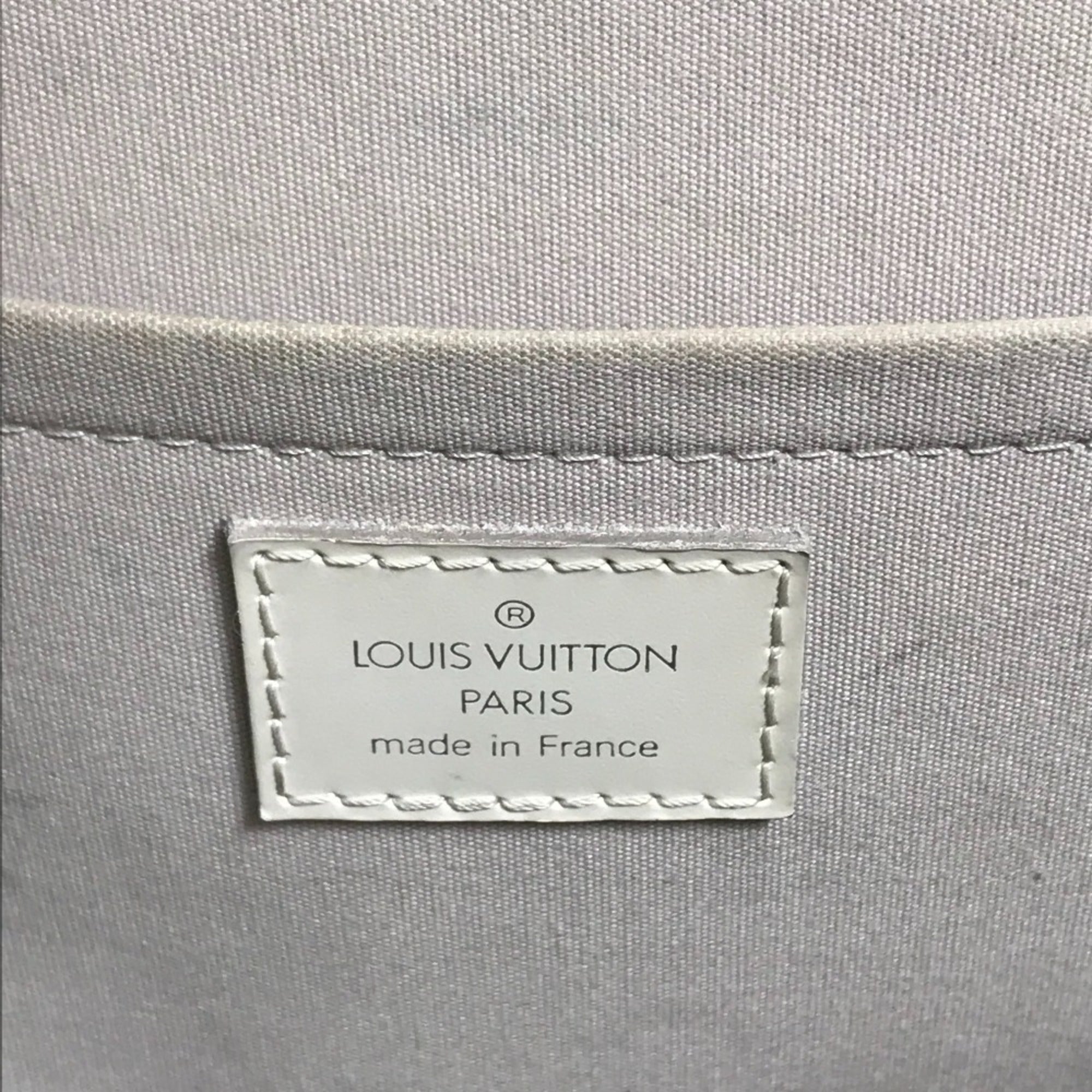 Louis Vuitton Epi Galle Lv Off White White Epi Leather Shoulder Bag Tote Bag