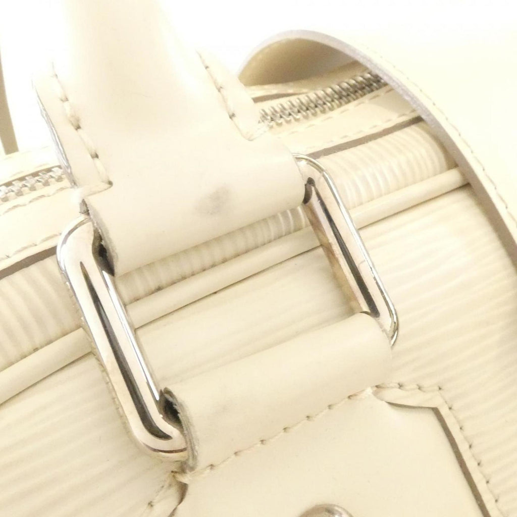 Louis Vuitton Epi Lv Off White Leather Handbag