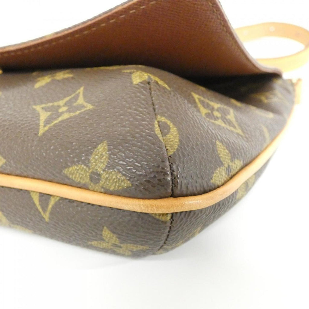 Louis Vuitton Monogram Marron Coated Canvas Shoulder Bag