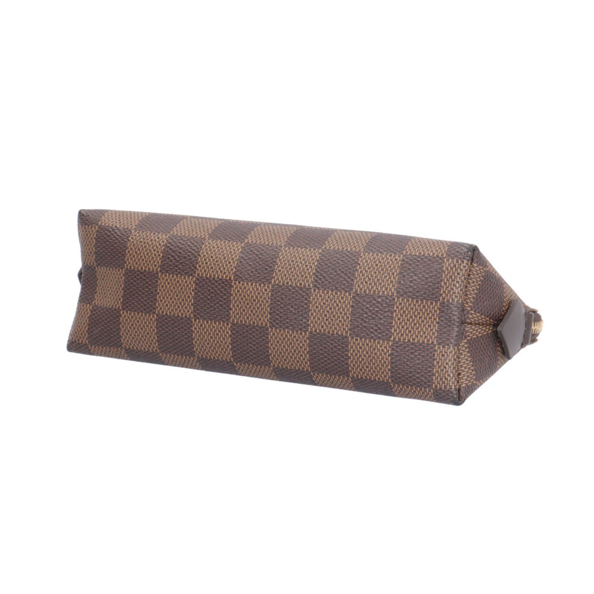 Louis Vuitton Damier Brown Damier Canvas Galle Damier Canvas Pochette Pouch