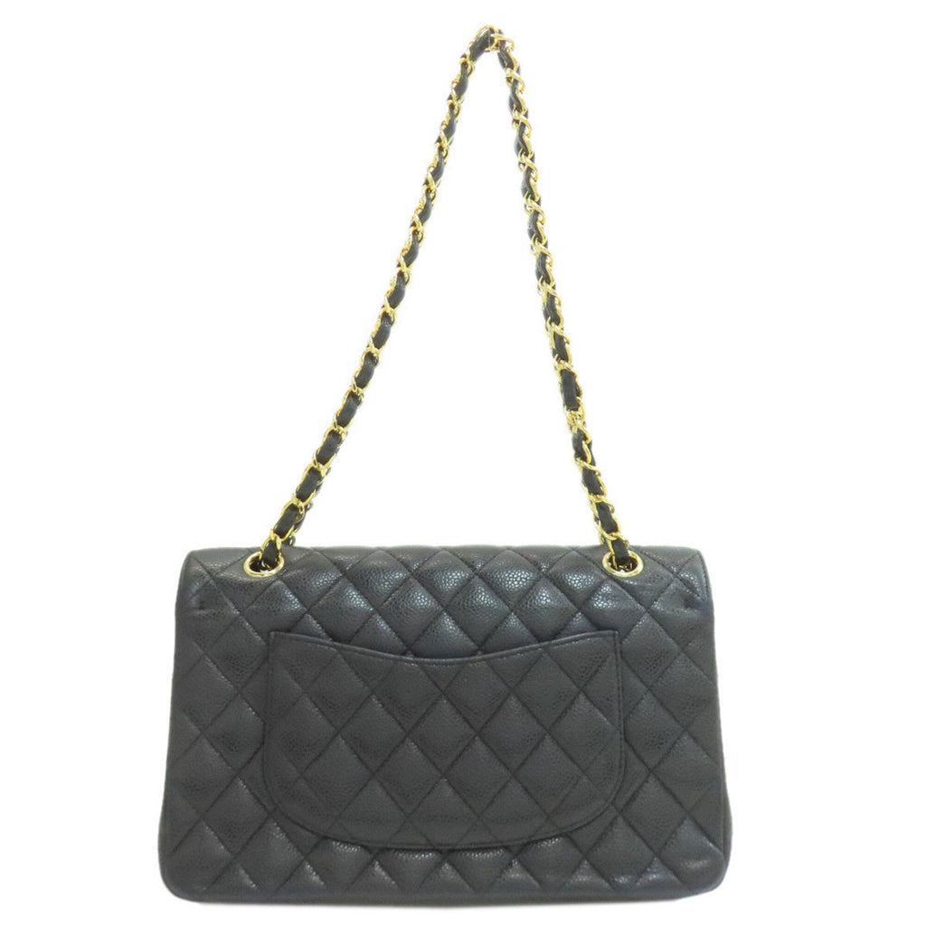 Chanel Black Leather Shoulder Bag