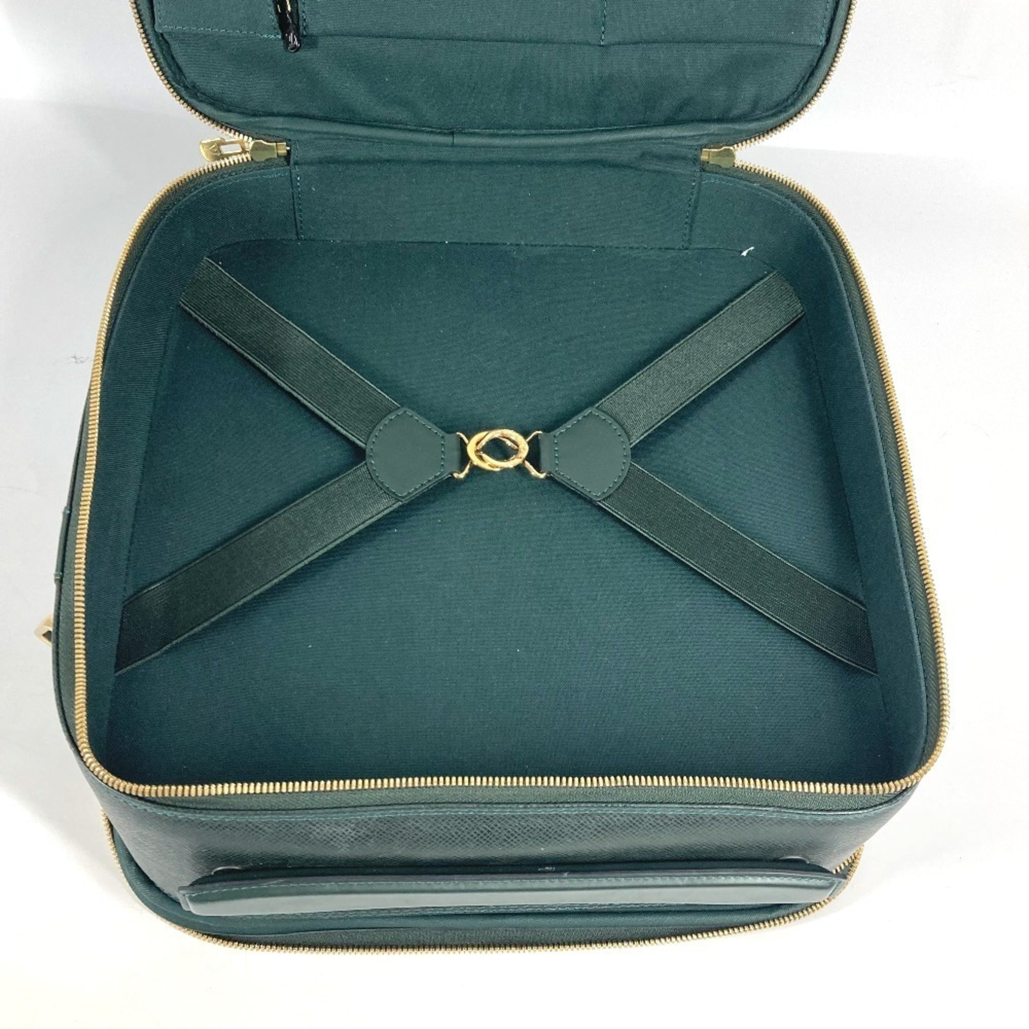 Louis Vuitton Episea Khaki Taiga Leather Handbag Shoulder Bag
