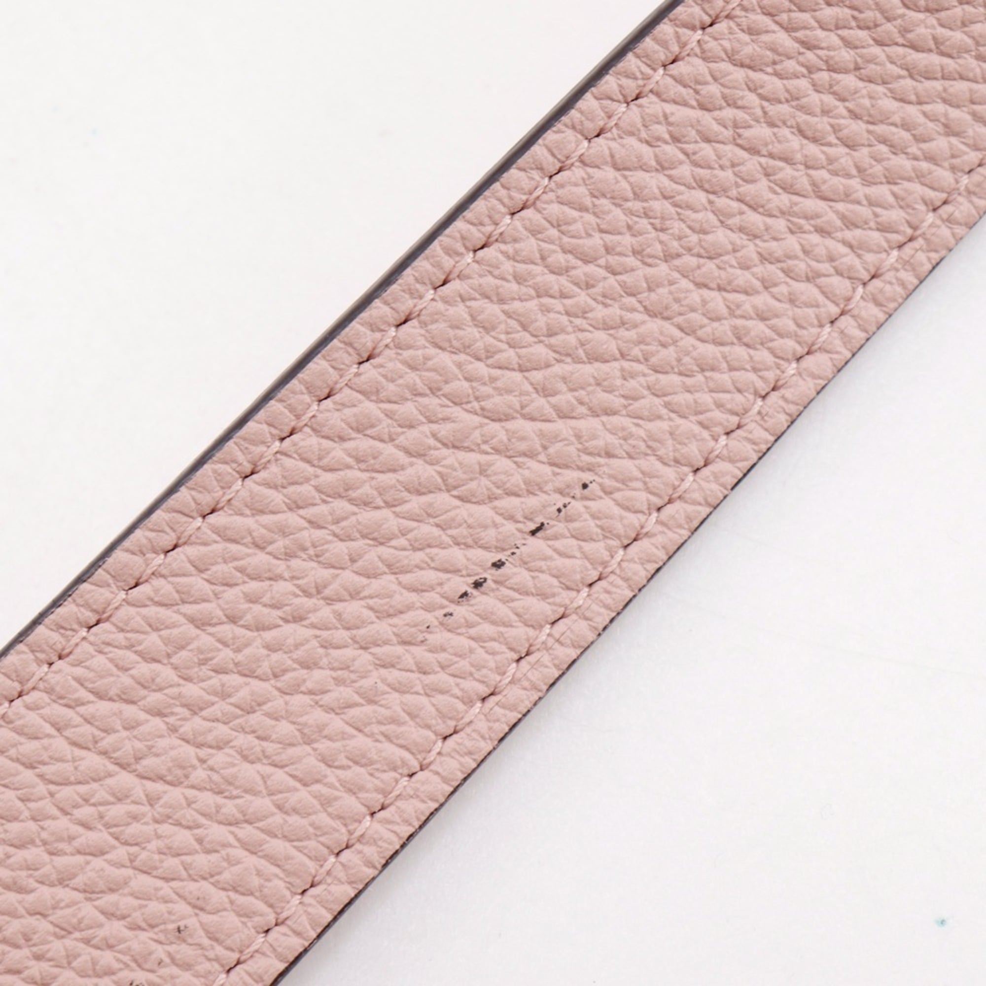 Louis Vuitton Magnolia Pink Mahina Leather Monogram Shoulder Bag