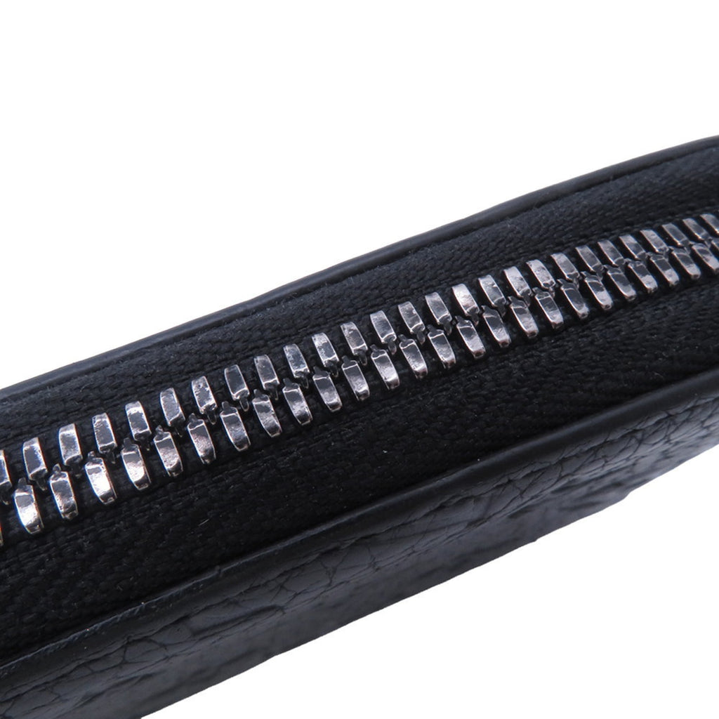 Louis Vuitton Black Noir Leather Long Wallet