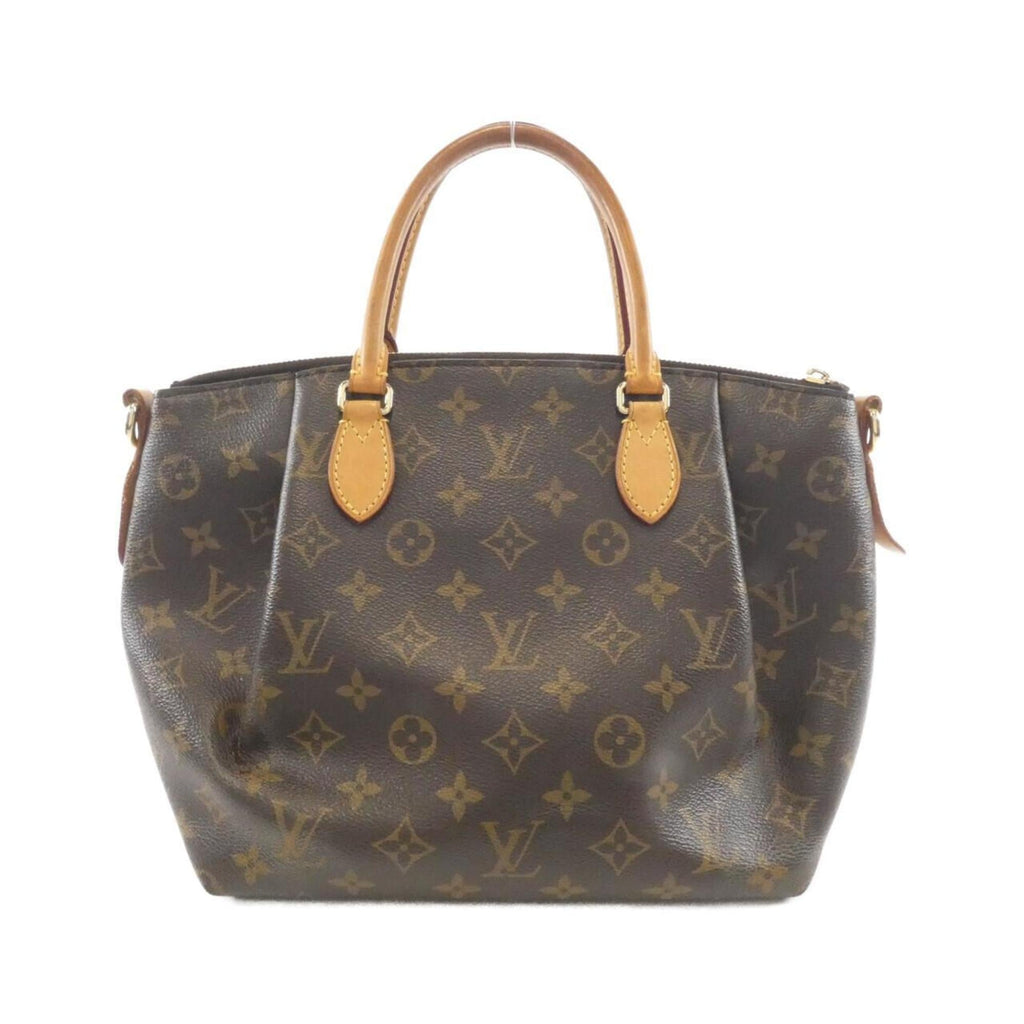 Louis Vuitton Brown Coated Canvas Handbag