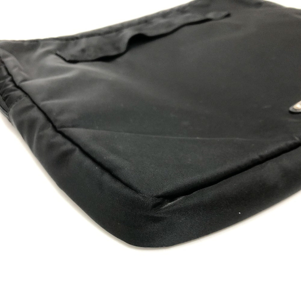 Prada Black Nylon Clutch Bag Handbag
