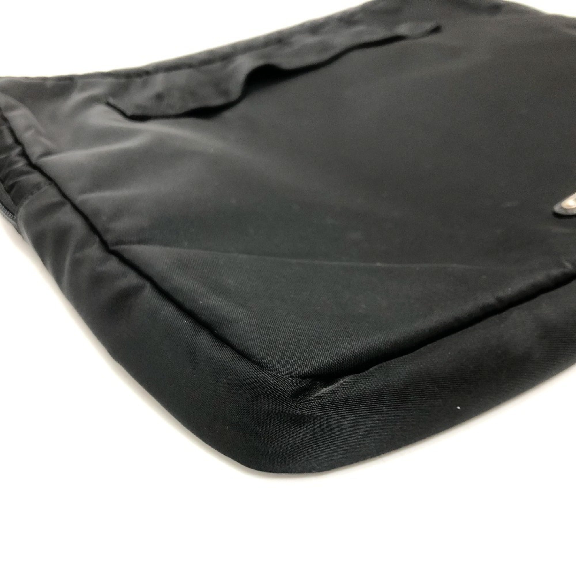 Prada Black Nylon Clutch Bag Handbag