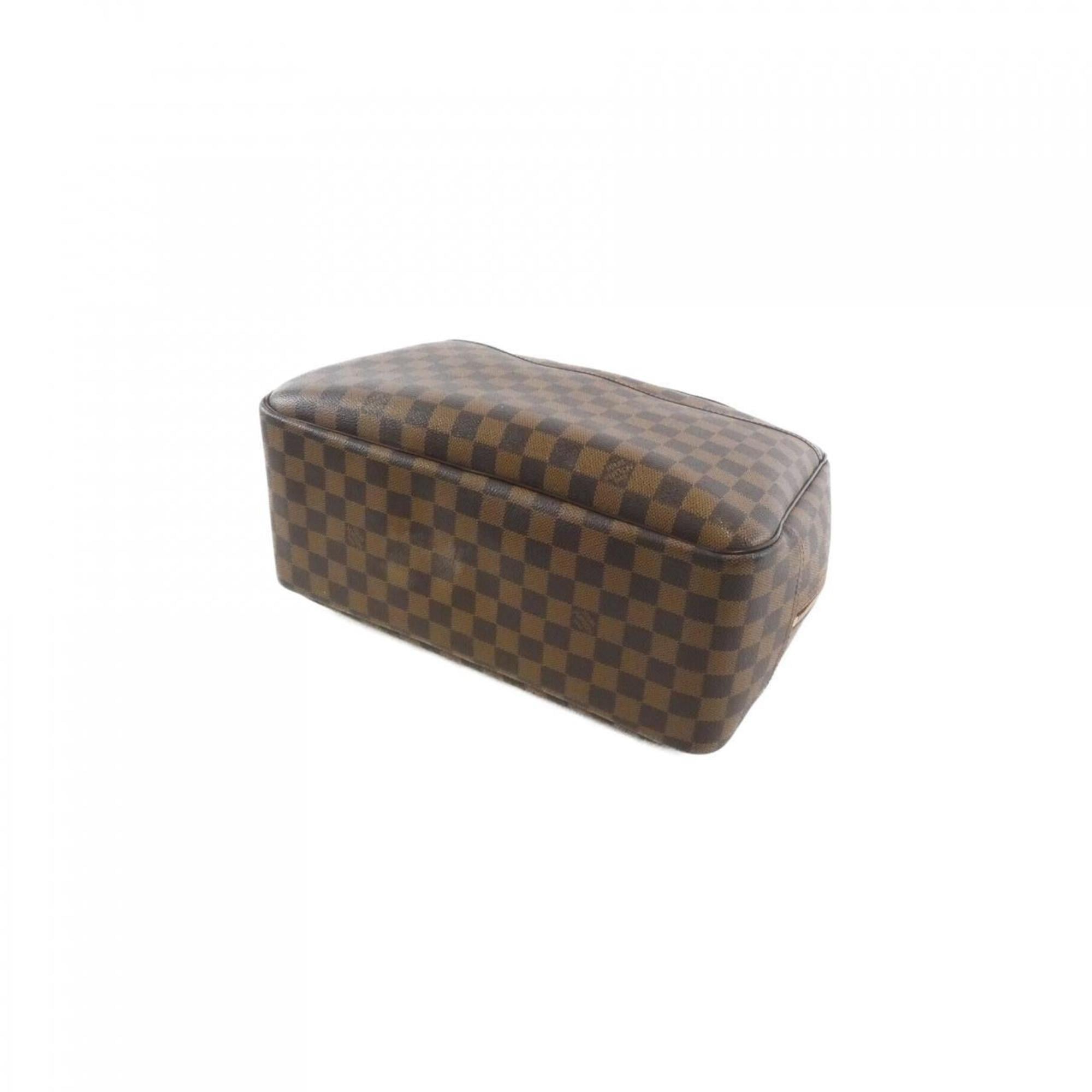 Louis Vuitton Ebene Coated Canvas Handbag