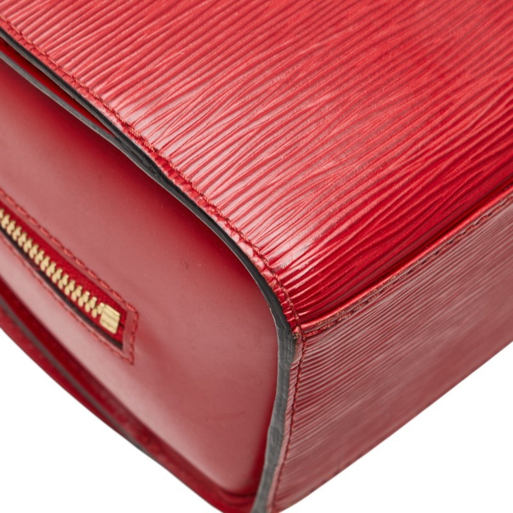 Louis Vuitton Epi Castilian Red Leather Handbag