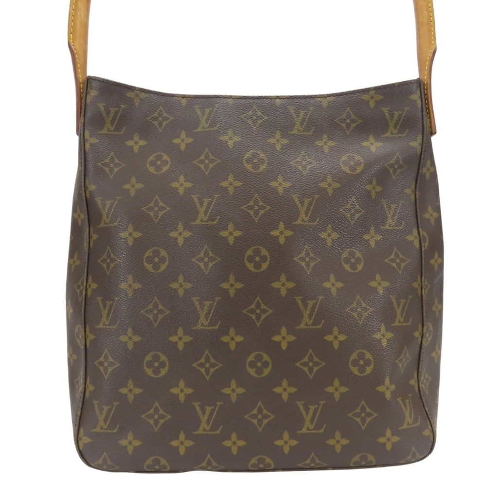 Louis Vuitton Brown Monogram Monogram Leather Shoulder Bag