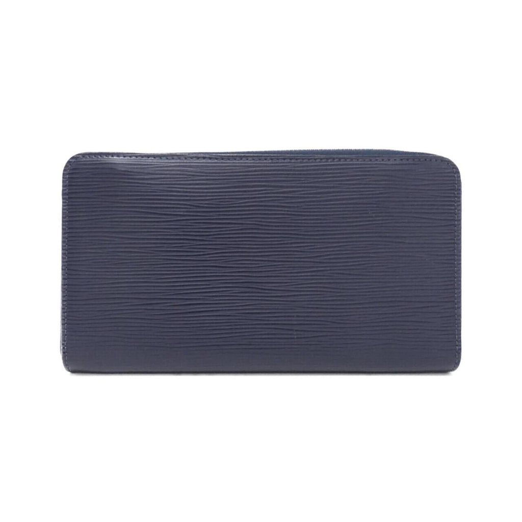 Louis Vuitton Navy Leather Long Wallet