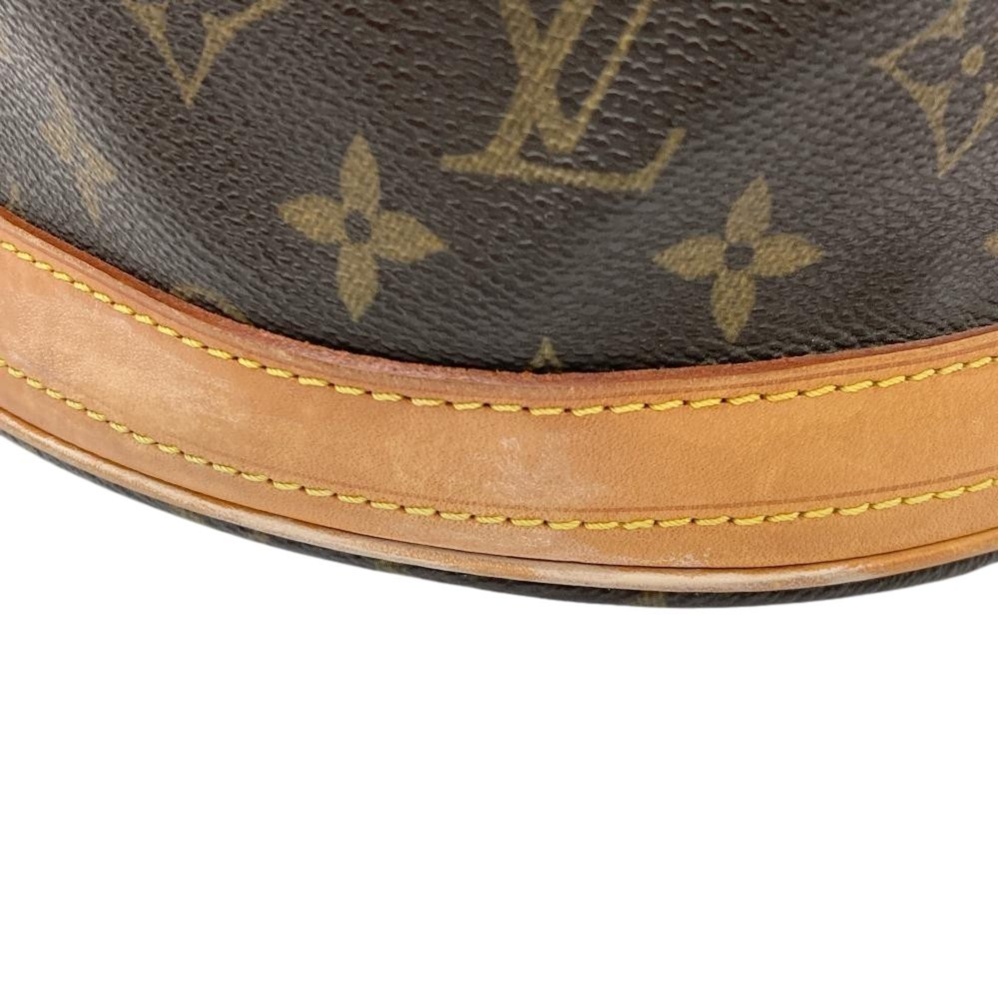 Louis Vuitton Brown Monogram Canvas Handbag Tote Bag
