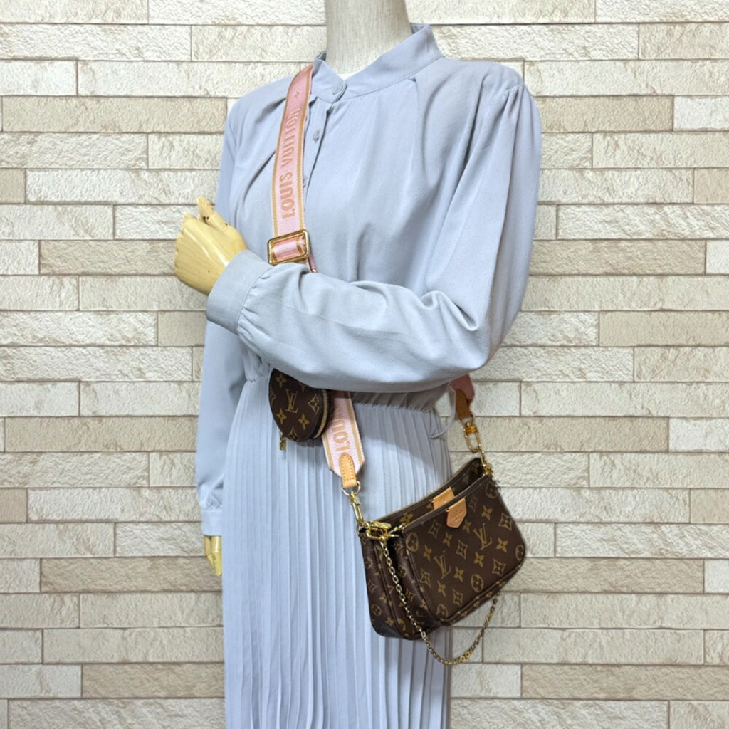 Louis Vuitton Monogram Brown Monogram Rose Clair Monogram Shoulder Bag