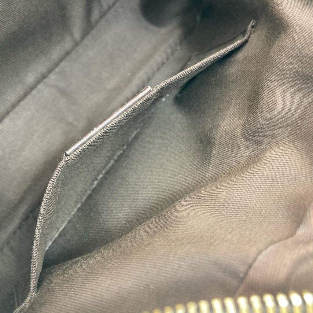 Gucci Beige Brown Gg Supreme Canvas Shoulder Bag (Pre-Owned)