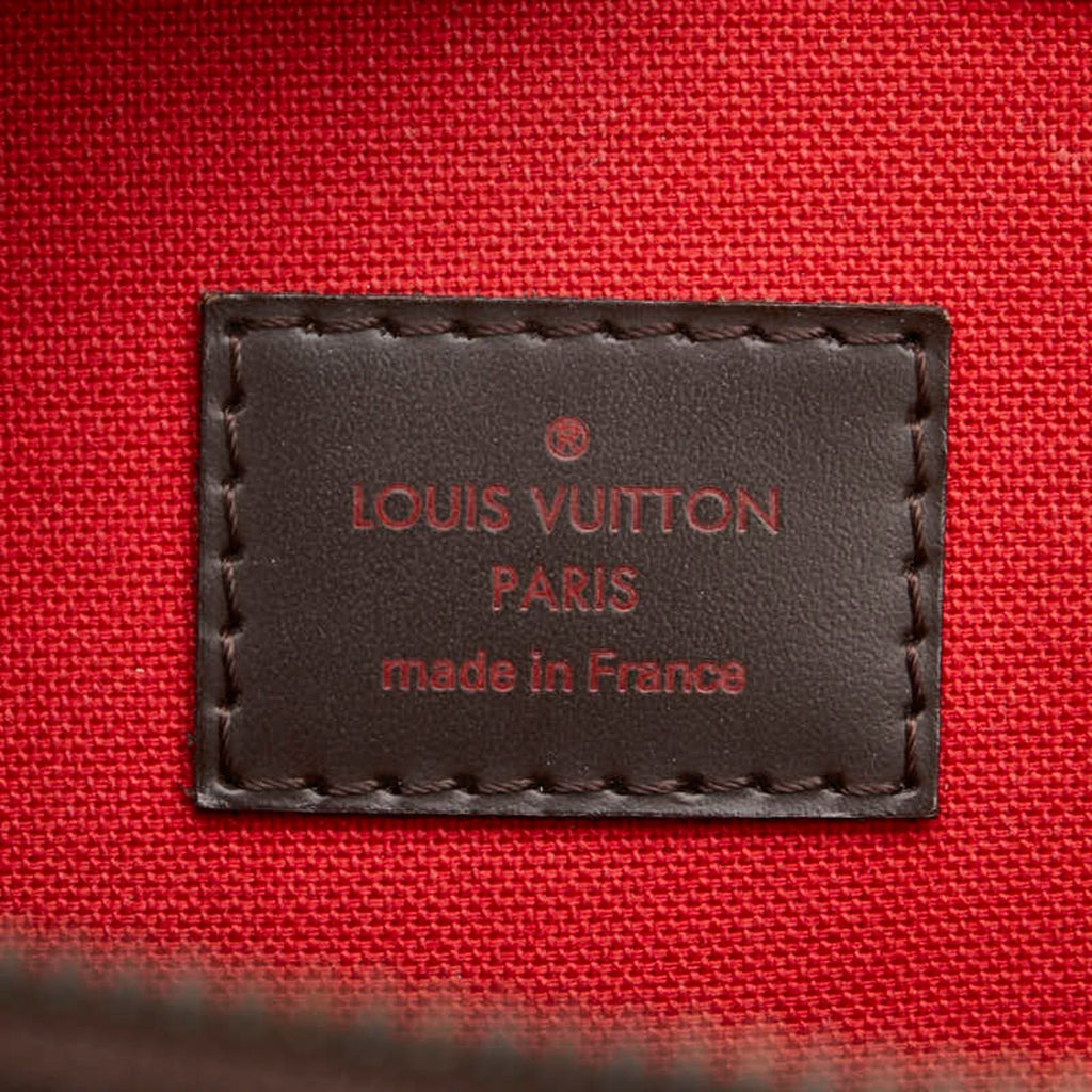 Louis Vuitton Damier Brown Pvc Leather Handbag