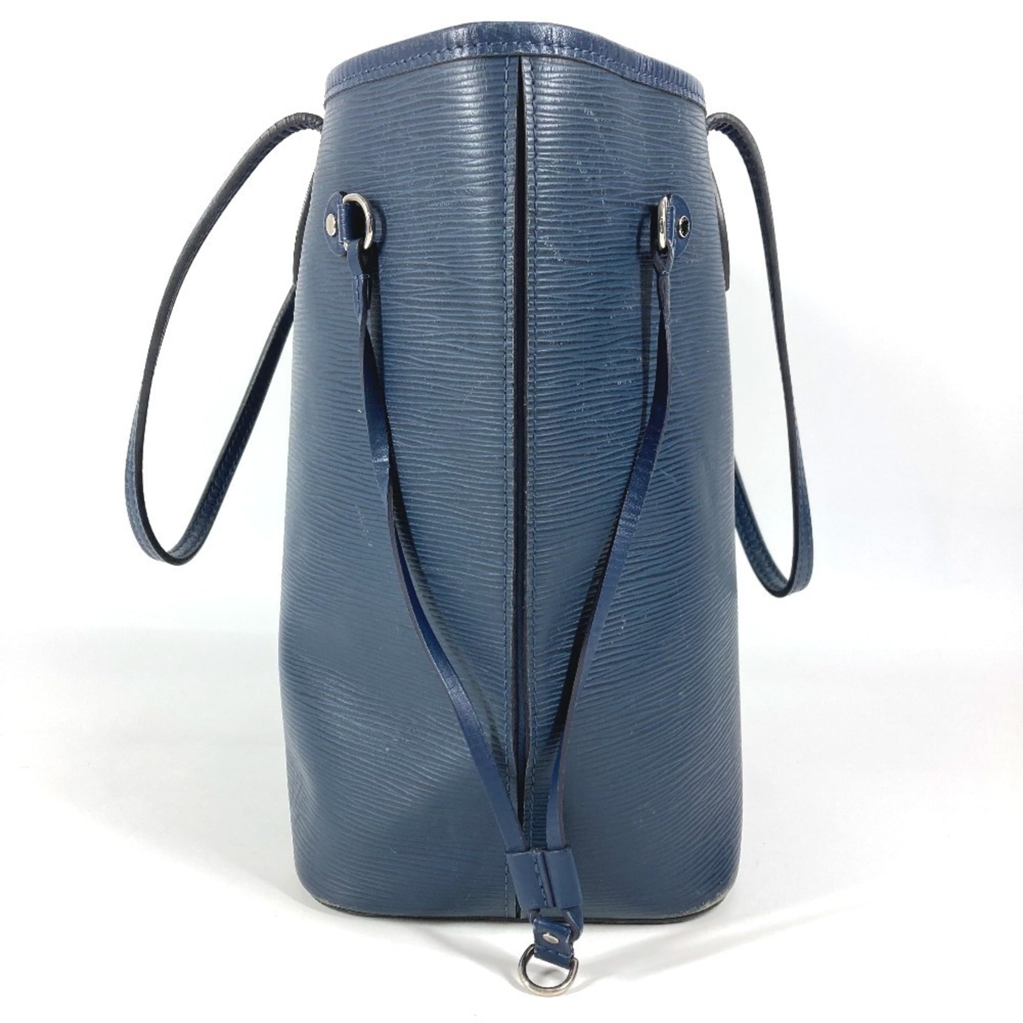 Louis Vuitton Epi Navy Epi Leather Shoulder Bag Tote Bag