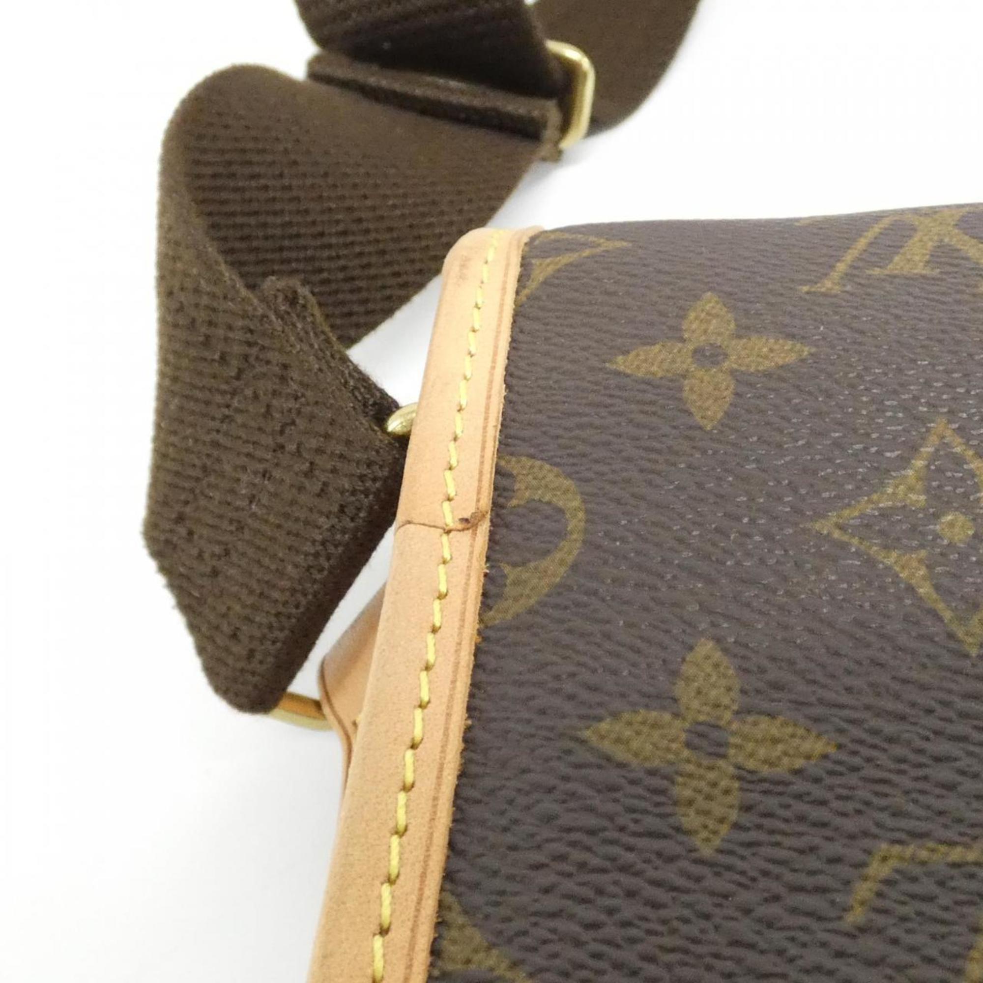 Louis Vuitton Marron Coated Canvas Shoulder Bag