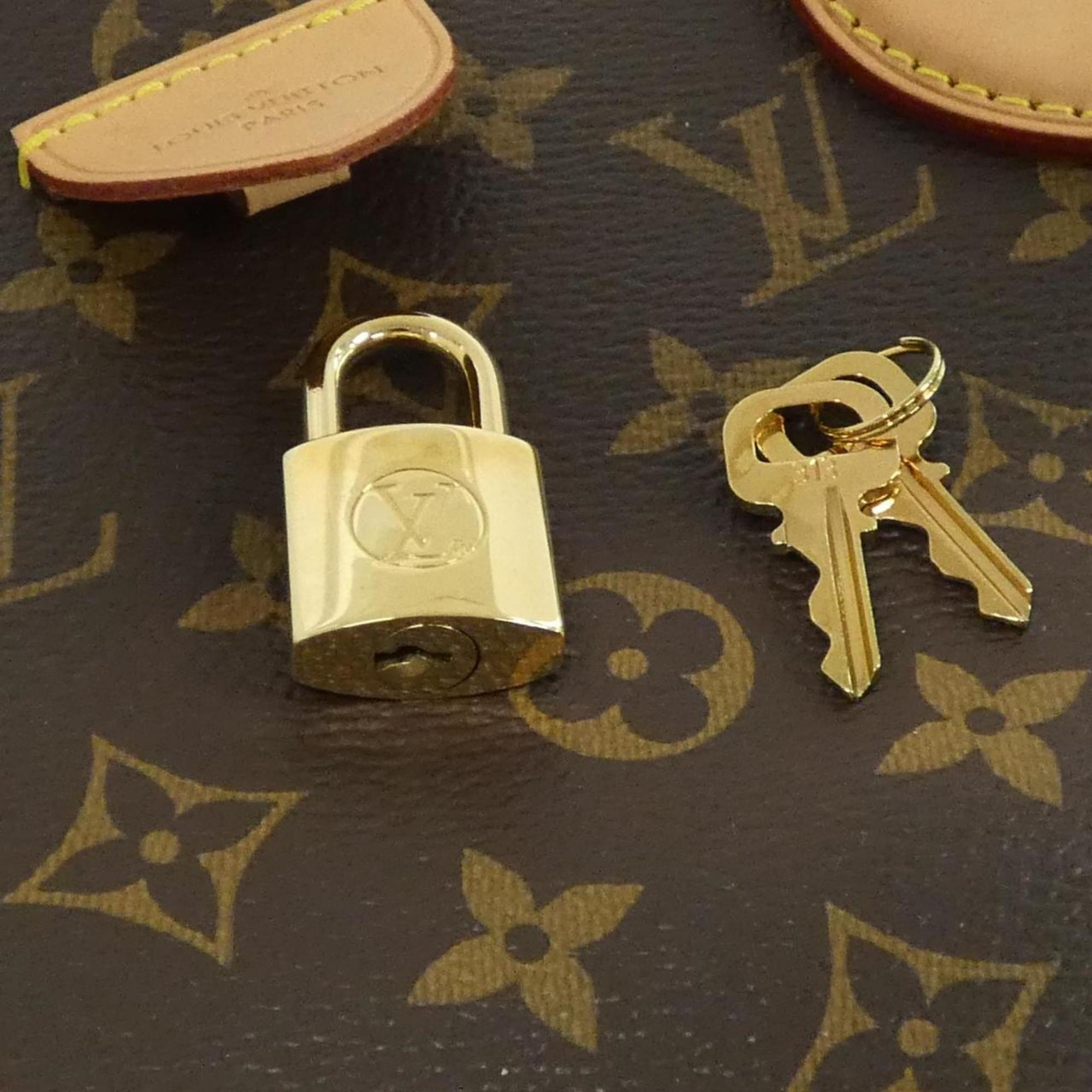 Louis Vuitton Monogram Marron Coated Canvas Handbag