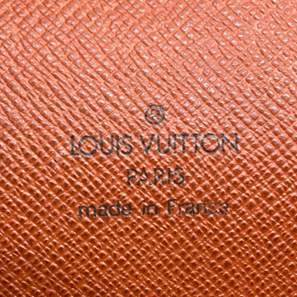 Louis Vuitton Damier Damier Canvas Ebene Damier Canvas Shoulder Bag