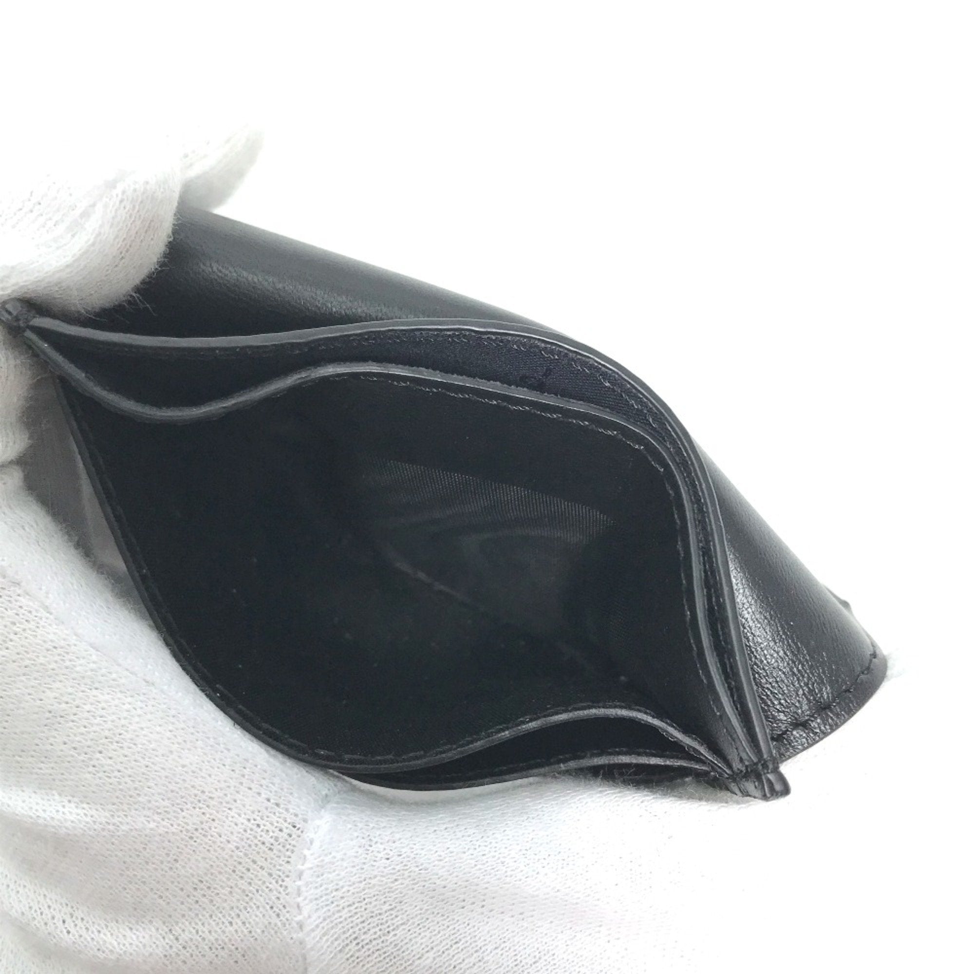 Fendi Black Leather Coin Purse/Coin Case