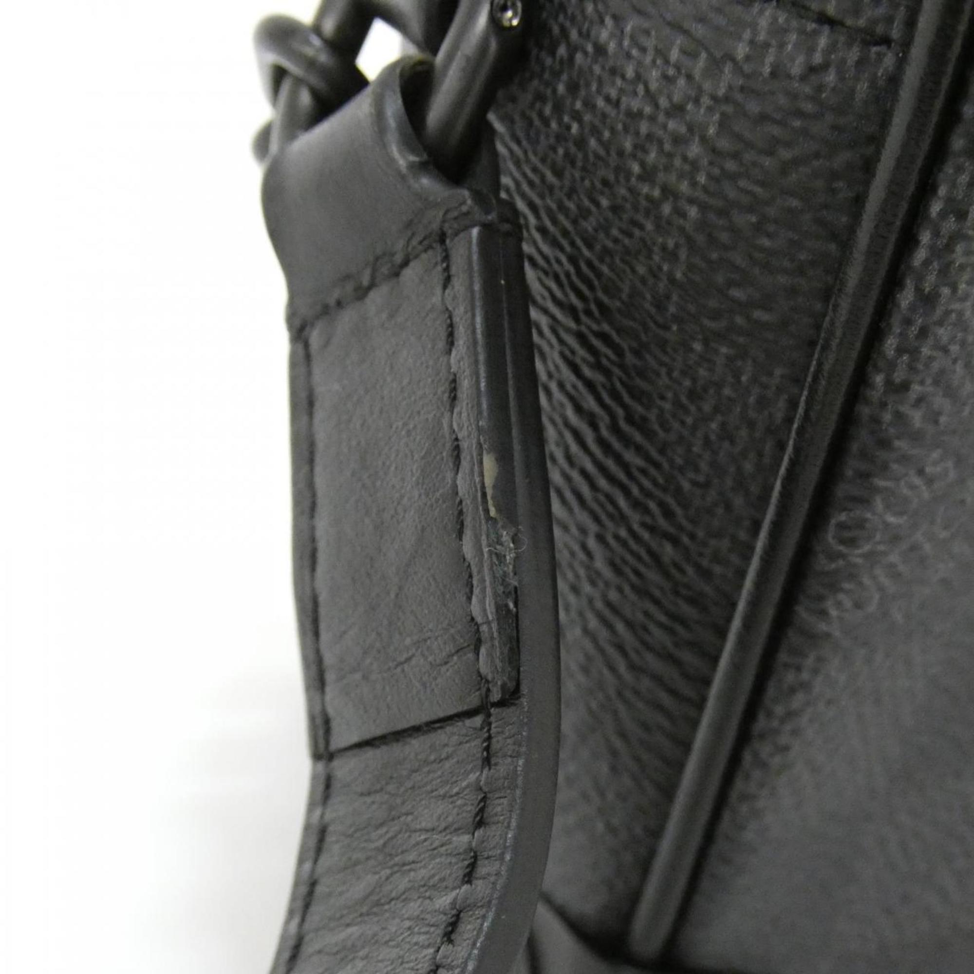 Louis Vuitton Graphite Coated Canvas Shoulder Bag