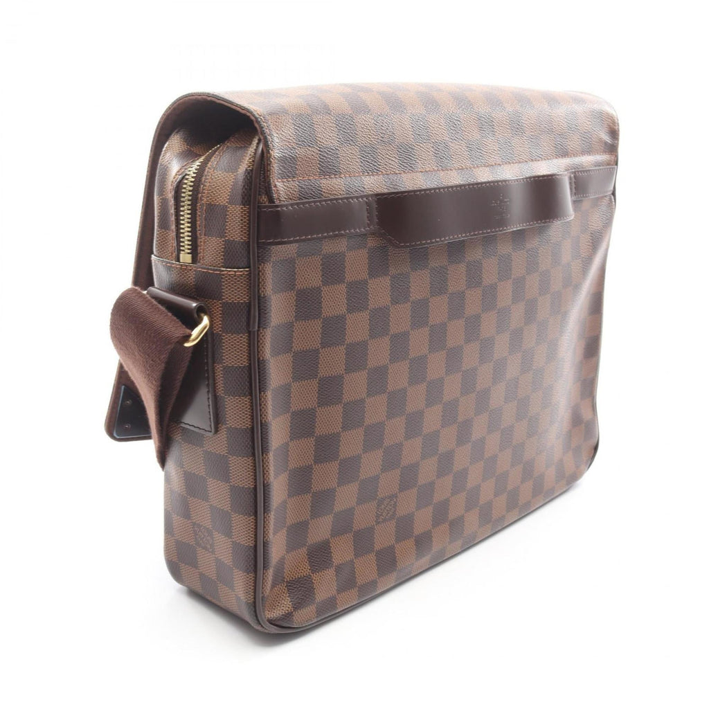 Louis Vuitton Brown Damier Canvas Coated Canvas Leather Damier Canvas Handbag Shoulder Bag