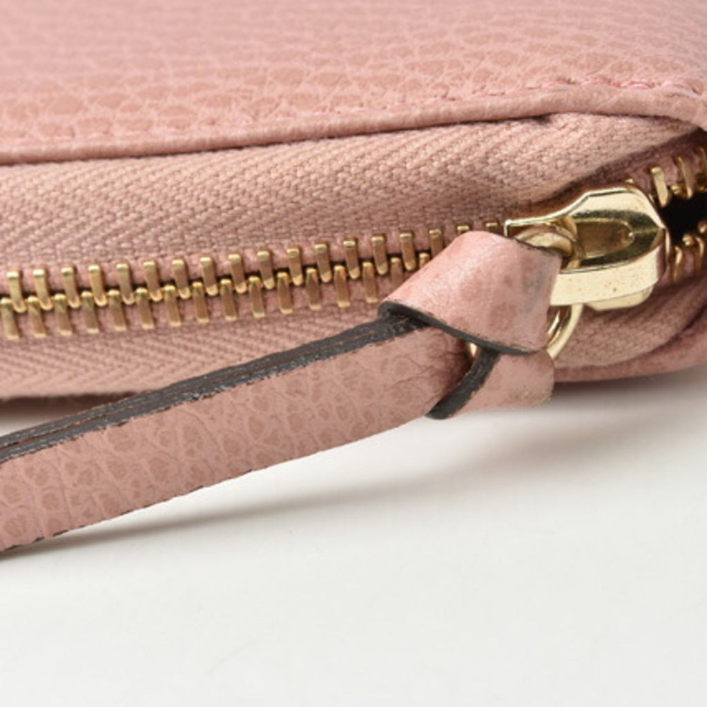 Gucci Light Pink Leather Wallet (Bi-Fold) (Pre-Owned)
