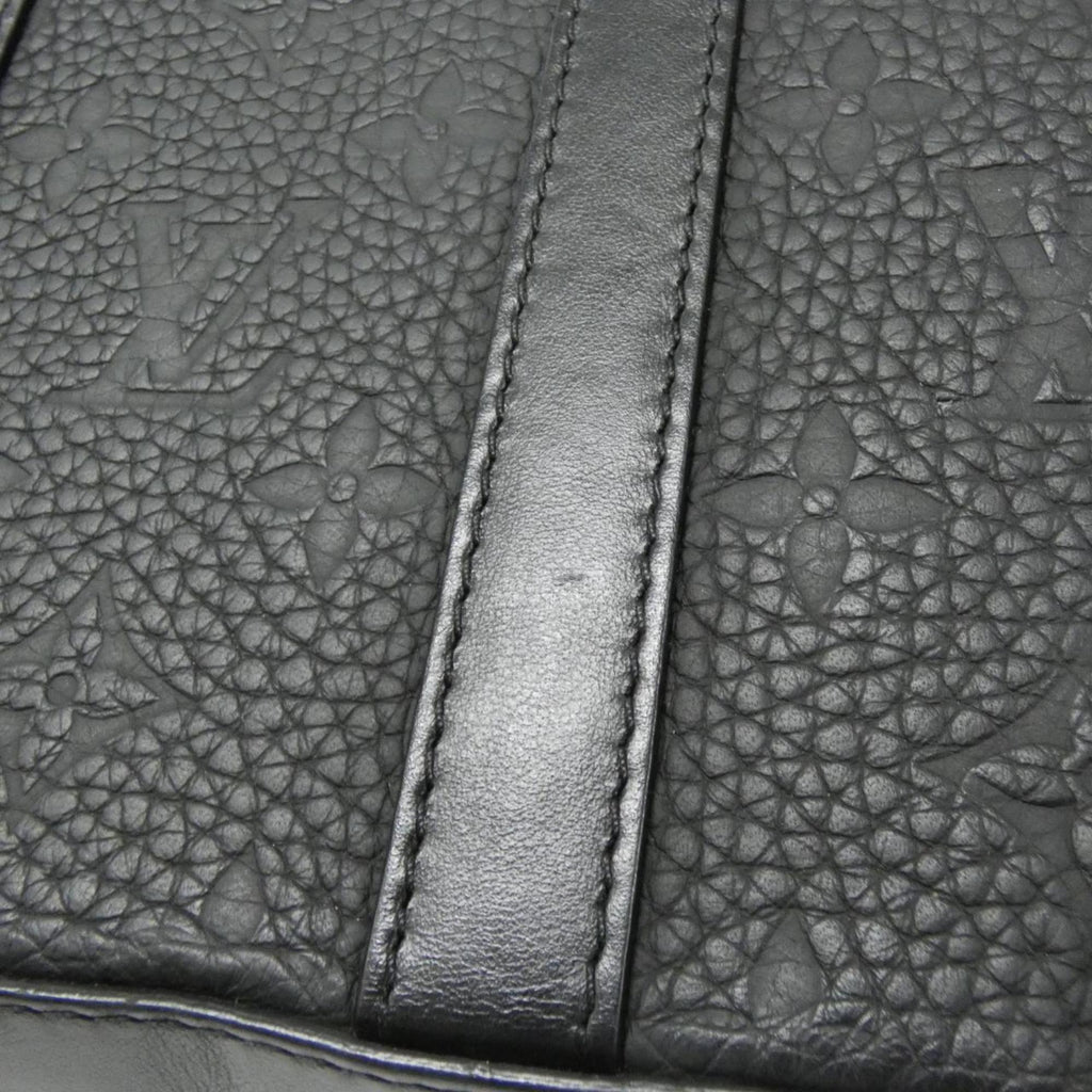 Louis Vuitton Black Leather Shoulder Bag