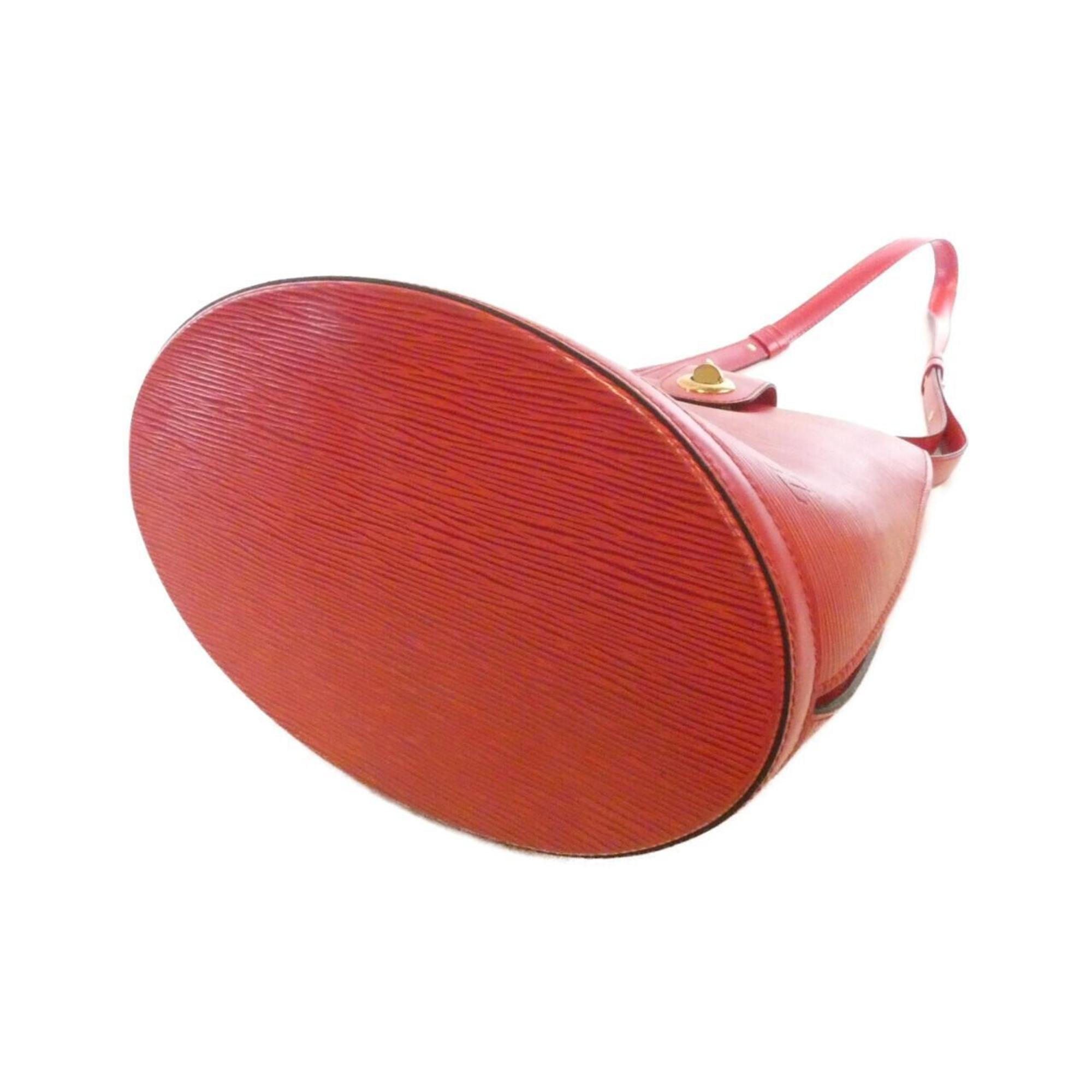 Louis Vuitton Red Color Leather Shoulder Bag
