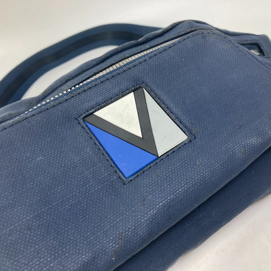 Louis Vuitton Blue Metal Sling Bag