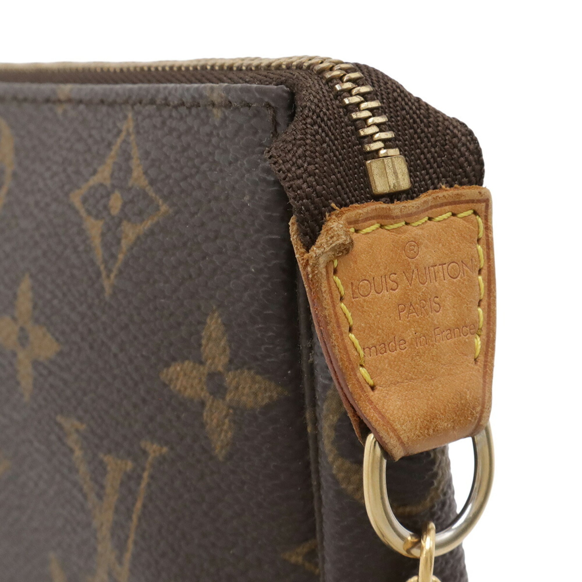Louis Vuitton Brown Monogram Pochette Pouch