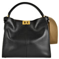 Fendi Peekaboo Black Leather Handbag