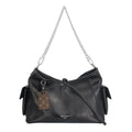 Louis Vuitton Black Leather Shoulder Bag