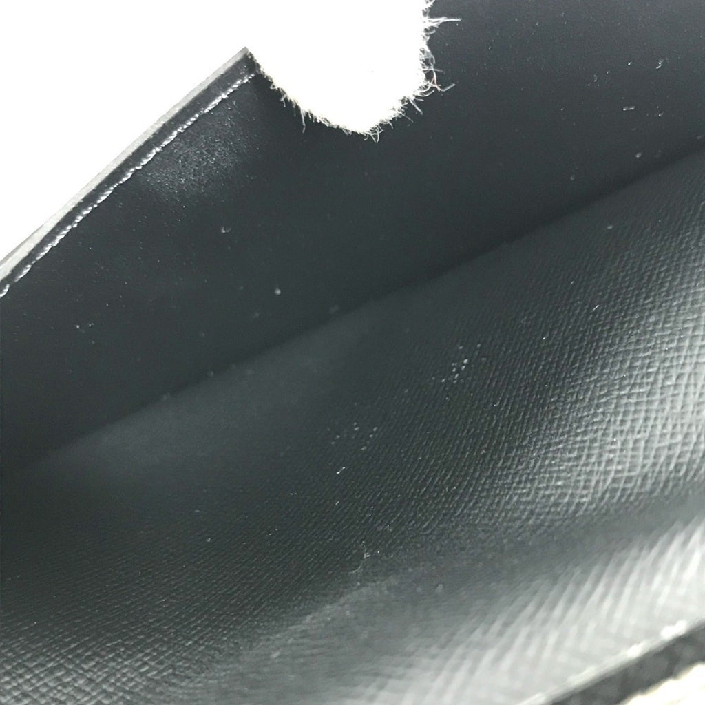 Louis Vuitton Taiga Ardoise Black Taiga Leather Long Wallet