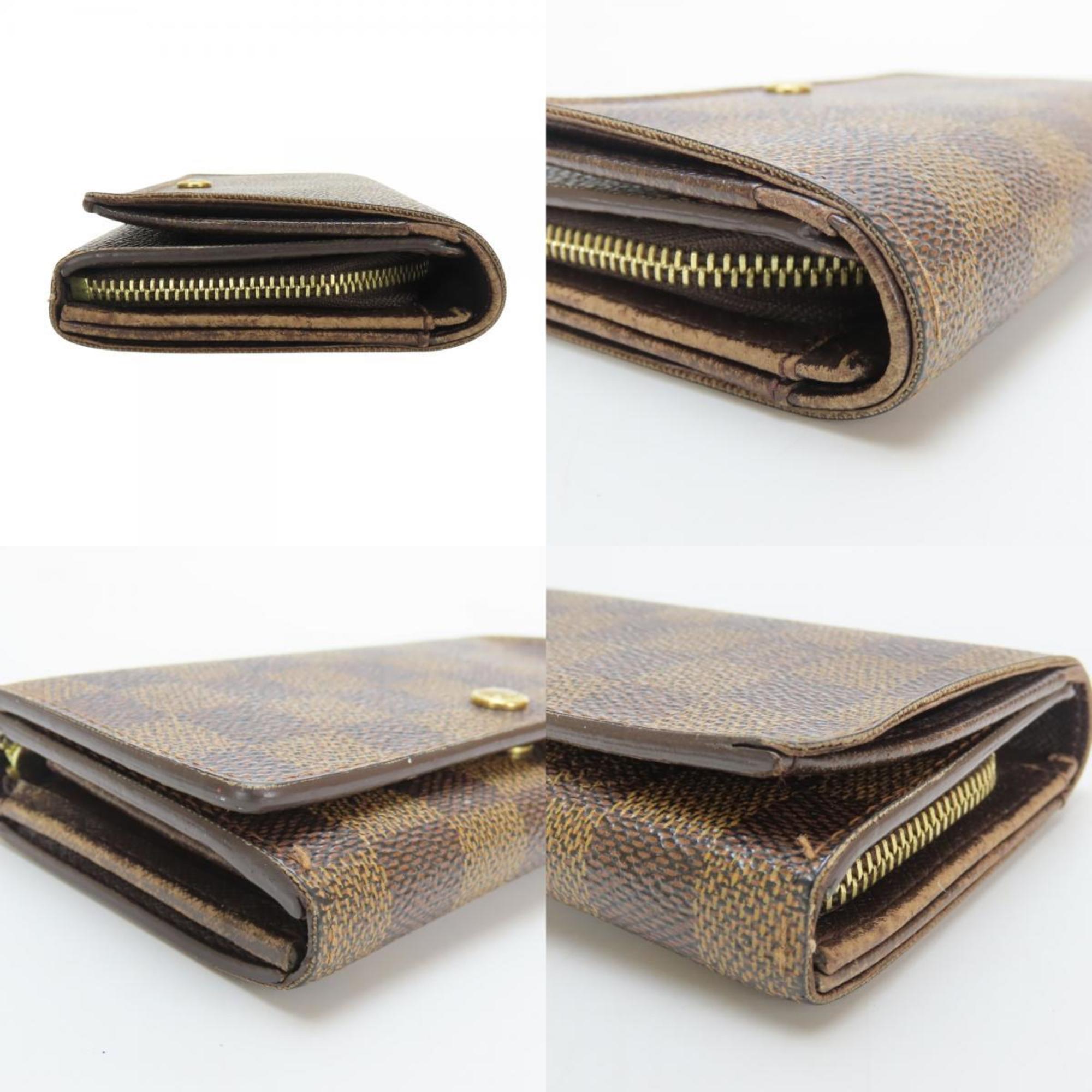 Louis Vuitton Damier Brown Ebene Wallet