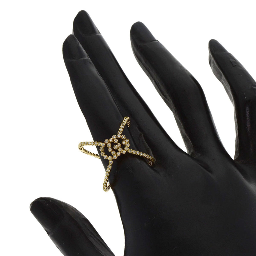 Gucci Yellow Gold Yellow Gold (18K) Band Ring (Pre-Owned)
