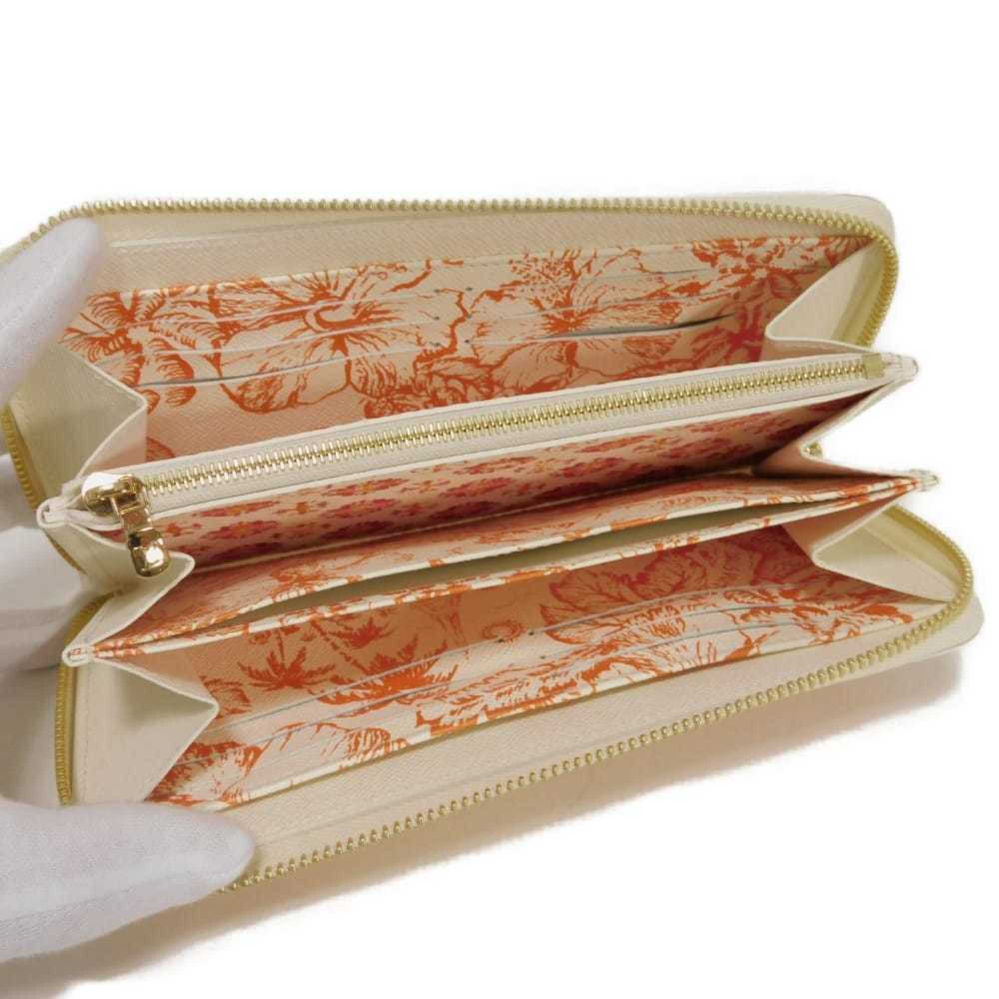 Louis Vuitton Coral Color Monogram Pink White Monogram Long Wallet