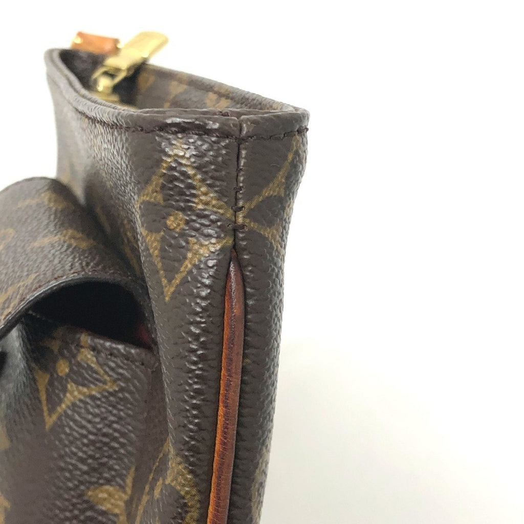 Louis Vuitton Brown Monogram Pochette Pouch