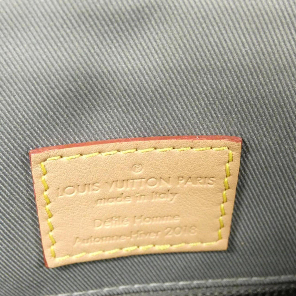 Louis Vuitton Gris Canvas Backpack